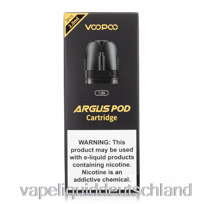 Voopoo Argus Pod Ersatzpods 1,2 Ohm Pods Vape Liquid